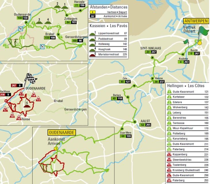 RVV map 2018