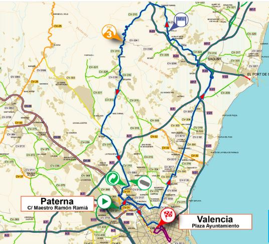 valenciana st5 map